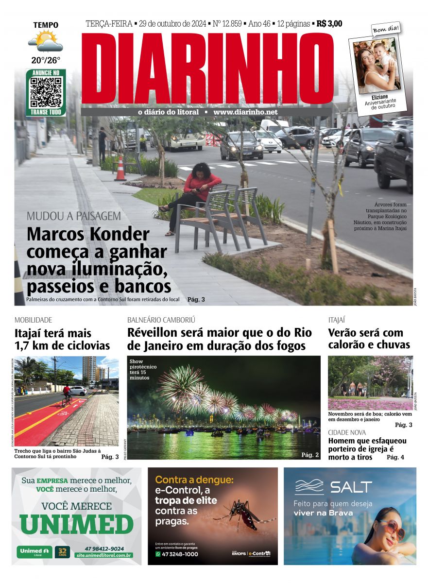 Capa de hoje