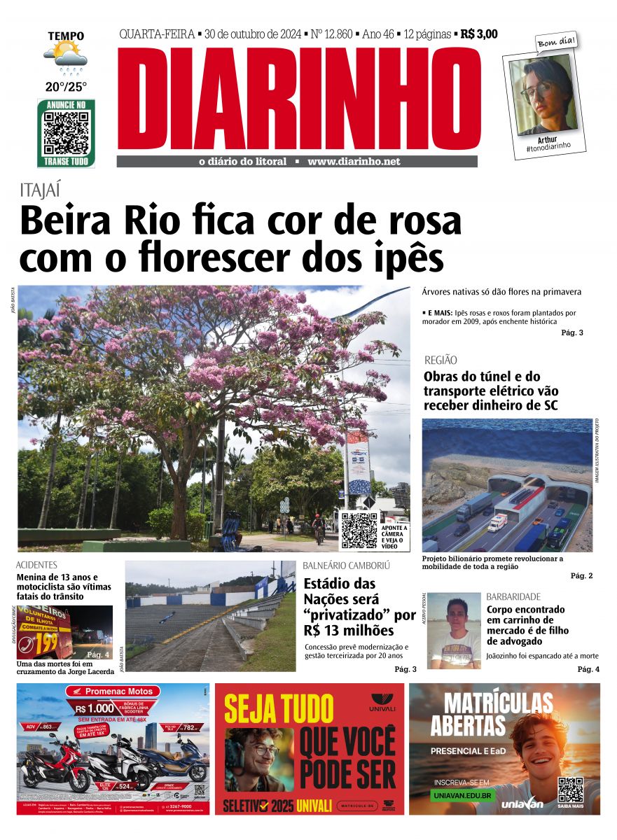 Capa de hoje