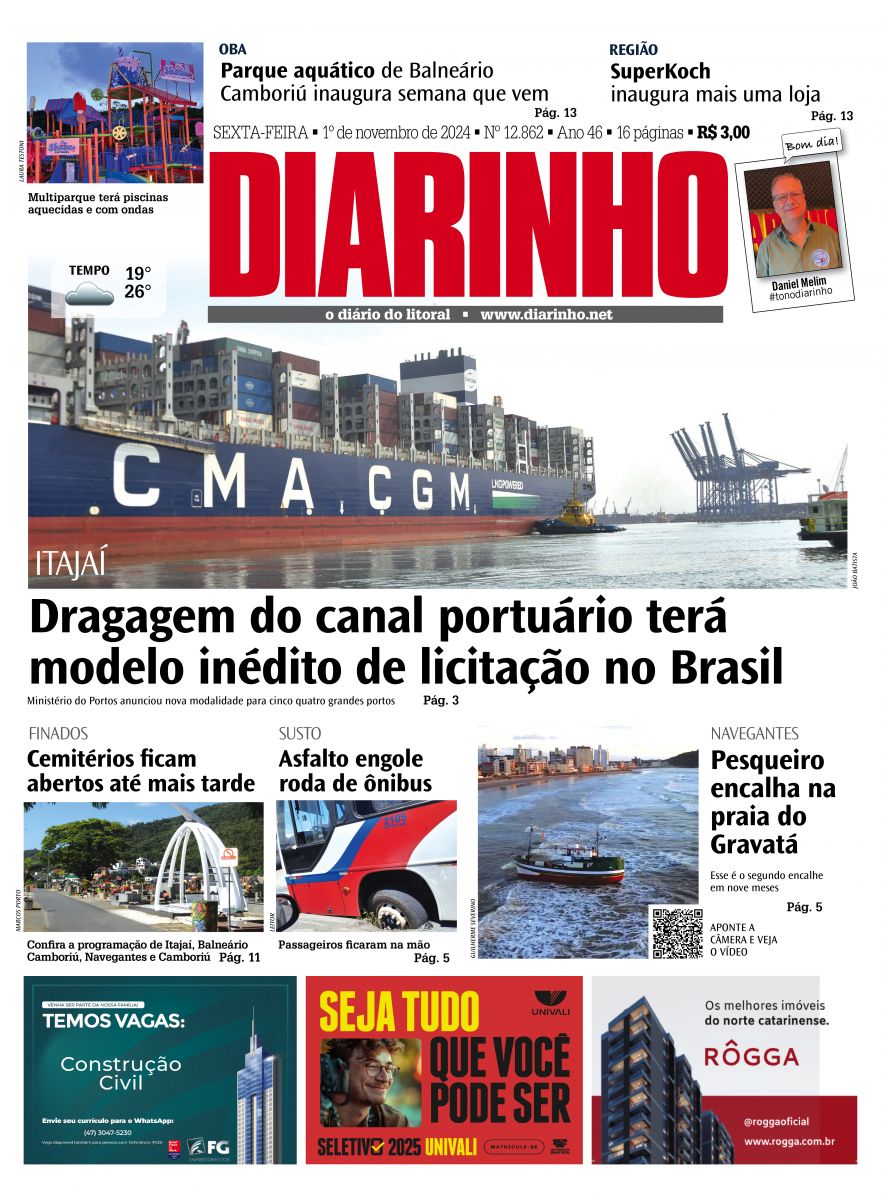 Confira a capa de hoje