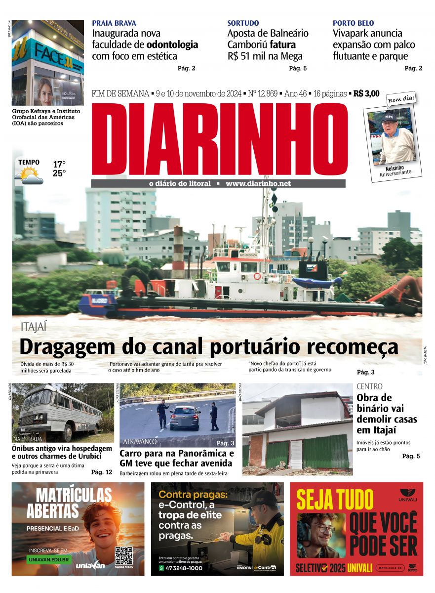 Confira a capa de hoje