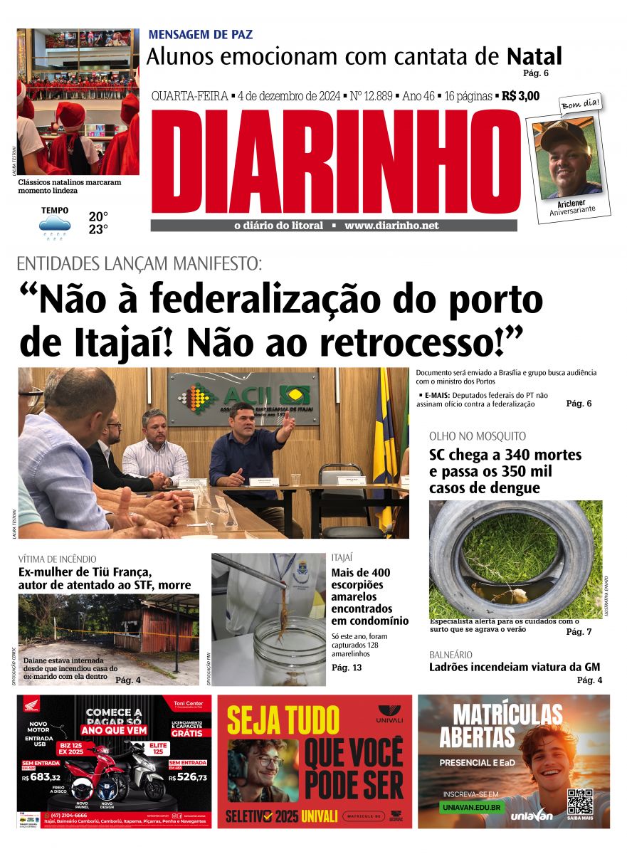 Confira a capa de hoje