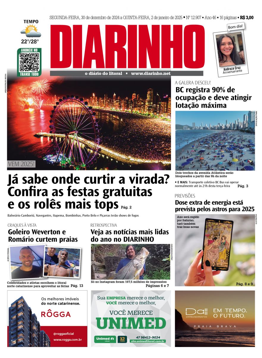 Confira a capa de hoje