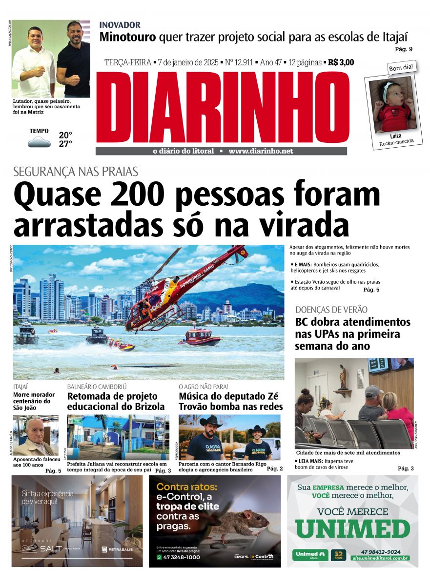 Capa de hoje