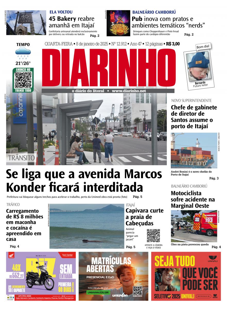 Confira a capa de hoje