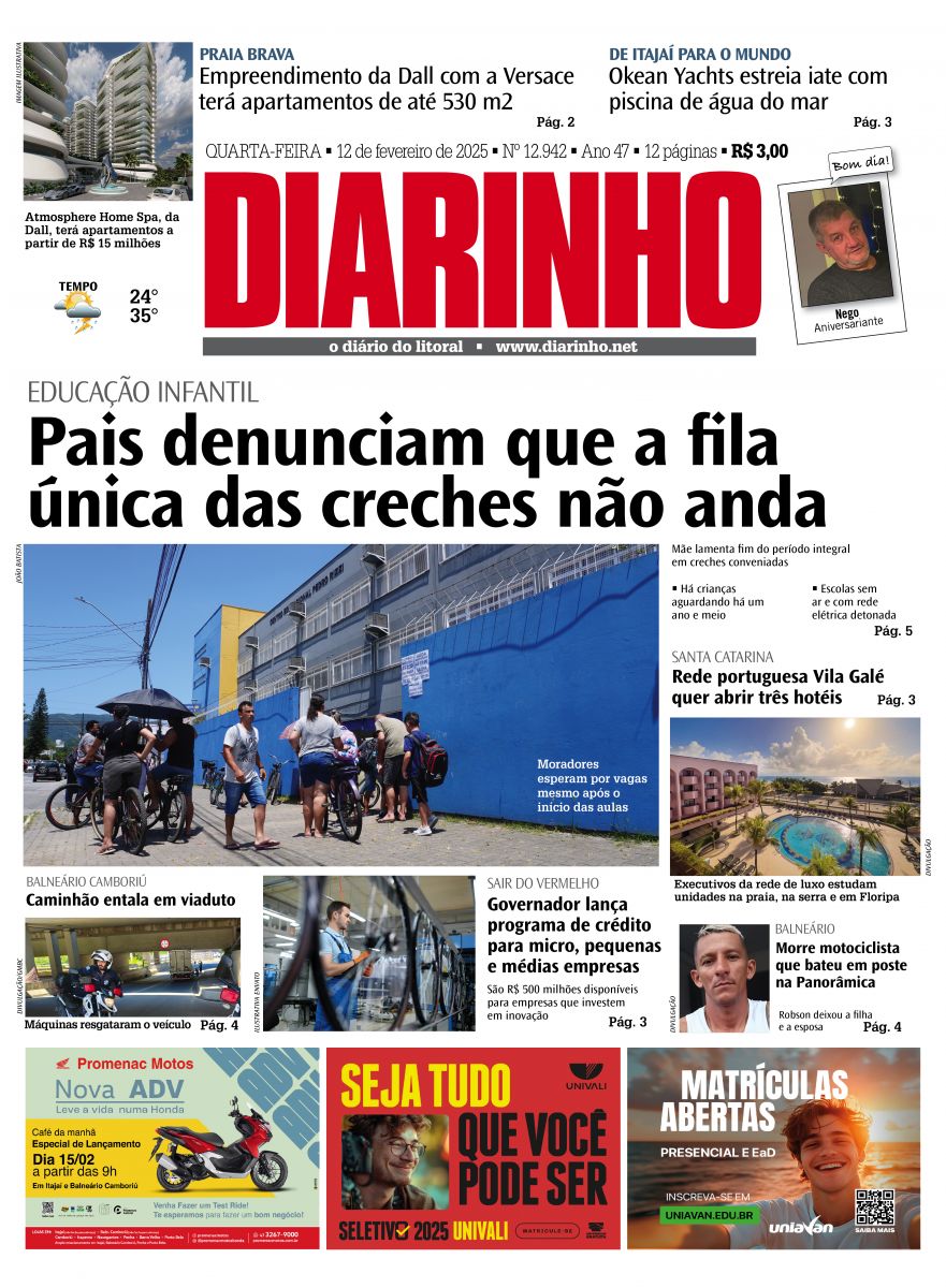 Confira a capa de hoje