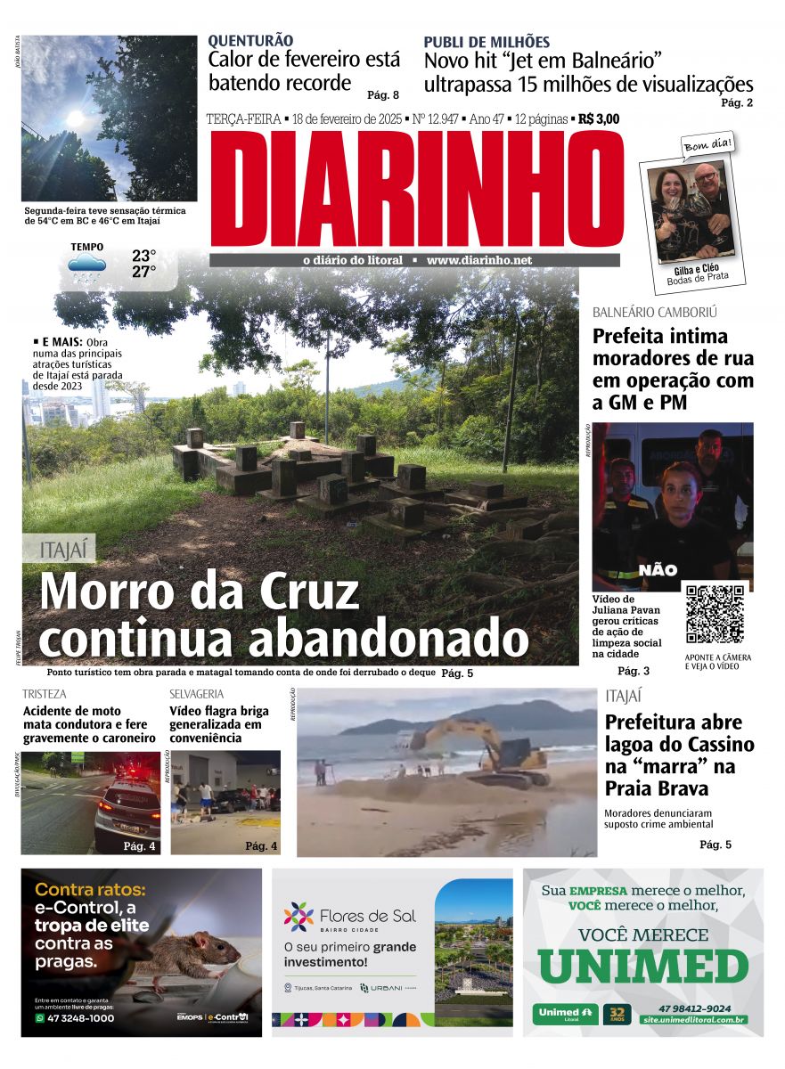 Confira a capa de hoje