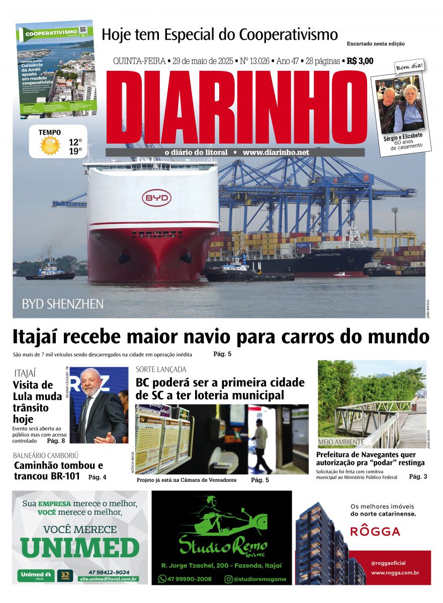 Confira a capa de hoje