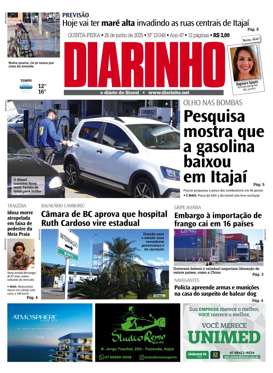 Confira a capa de hoje