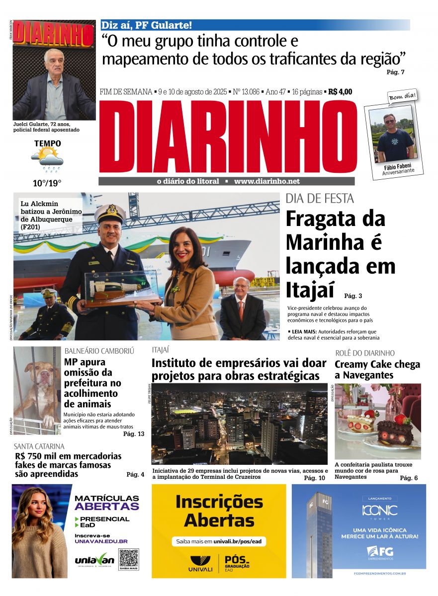 Confira a capa de hoje