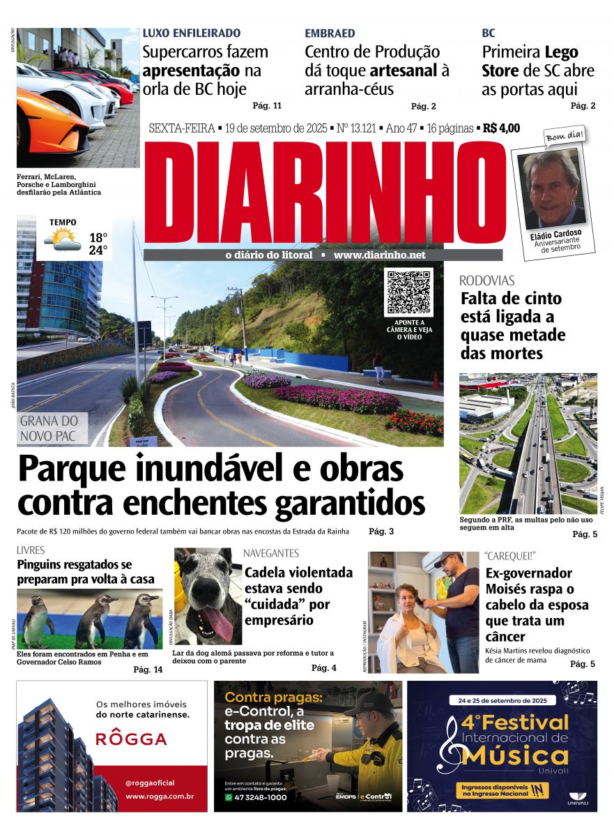 Confira a capa de hoje