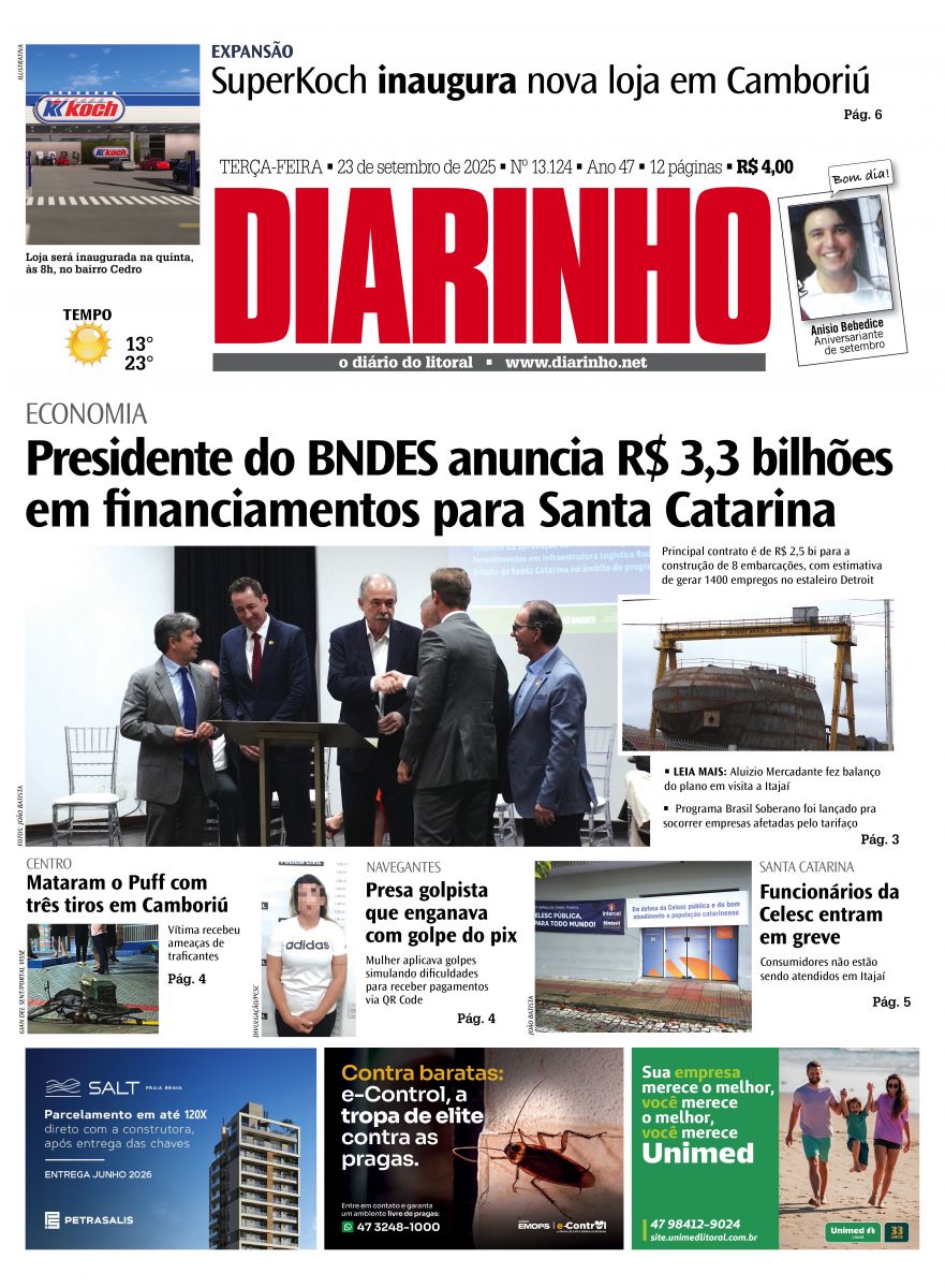Confira a capa de hoje