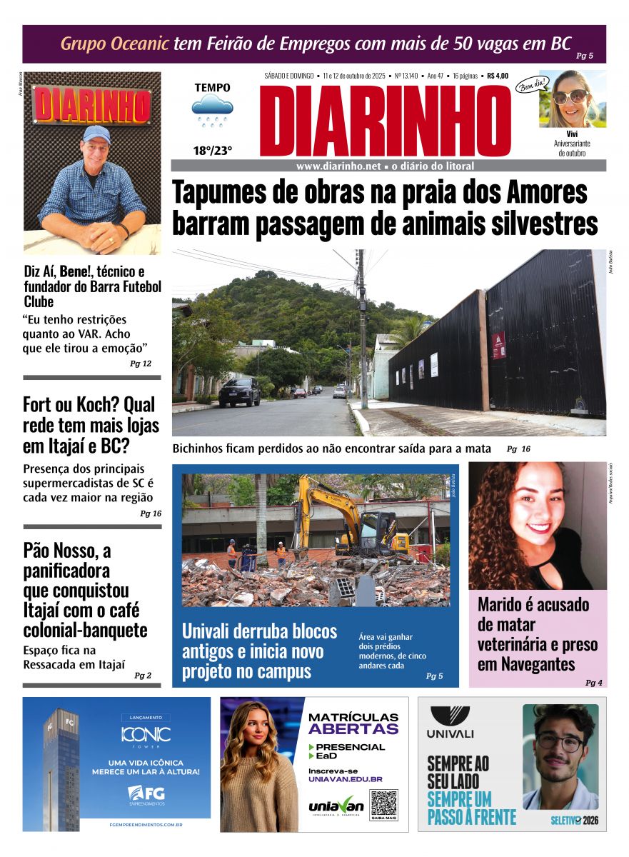 Confira a capa de hoje