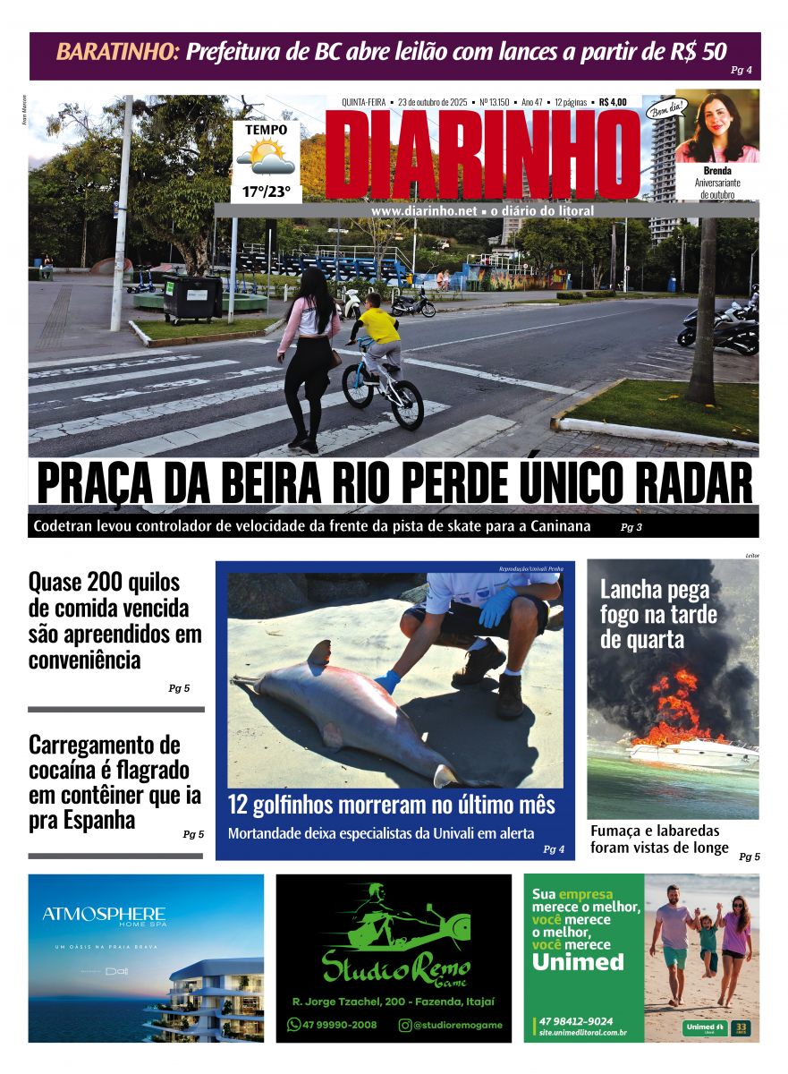 Capa de hoje