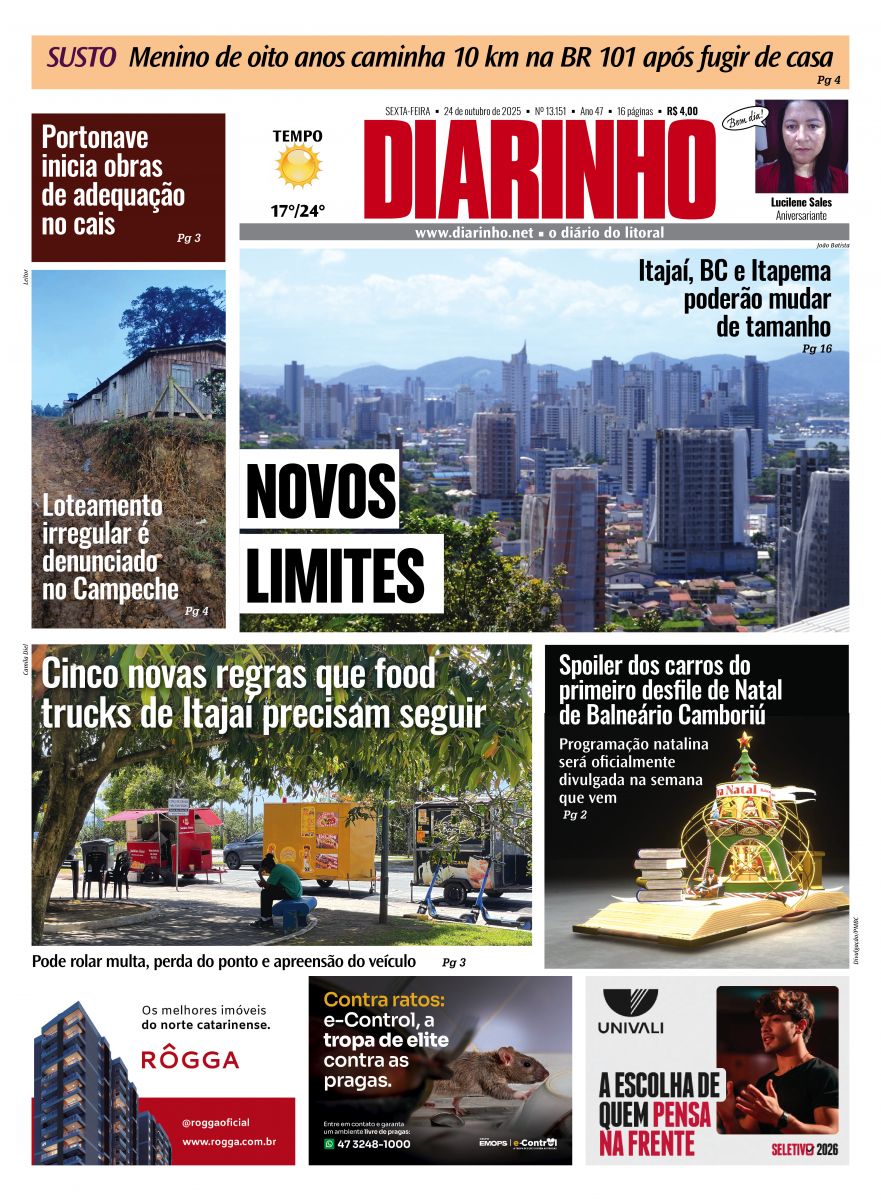 Confira a capa de hoje
