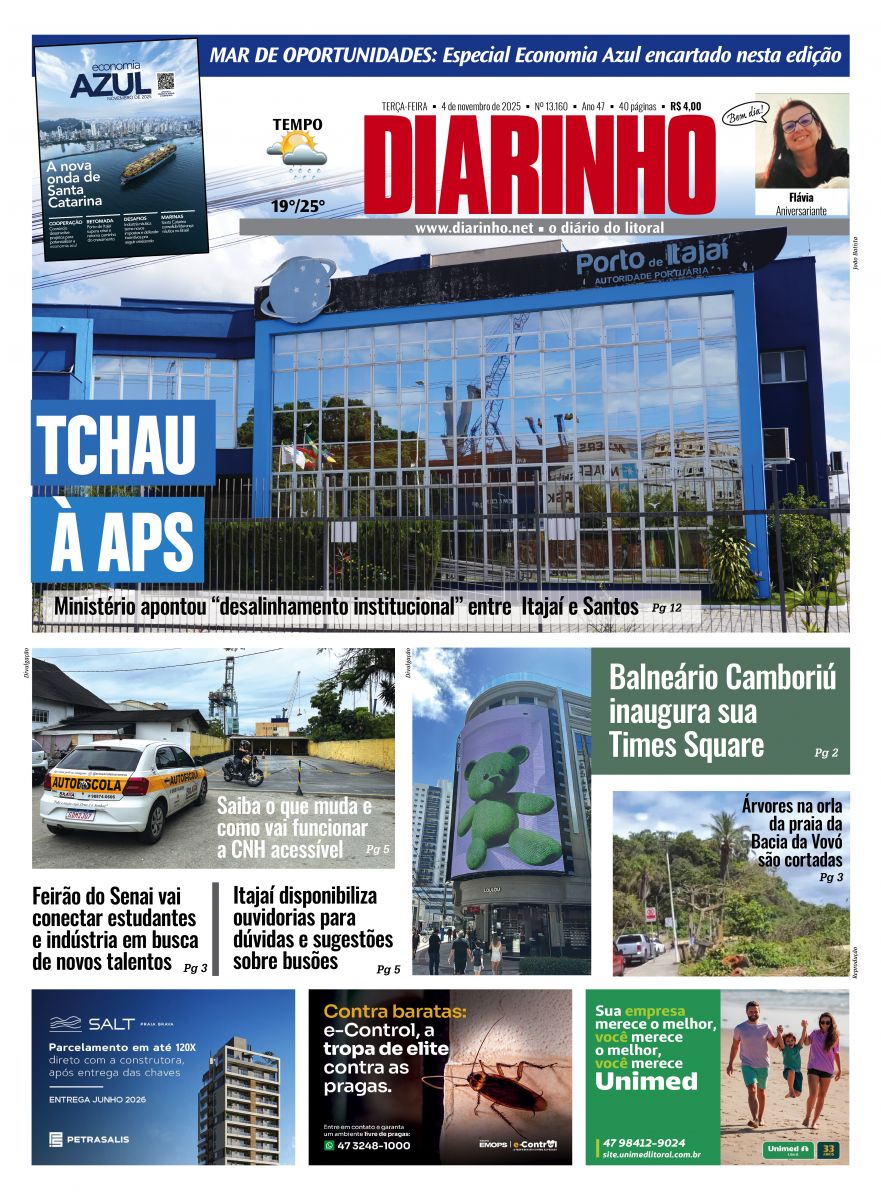 Capa de hoje