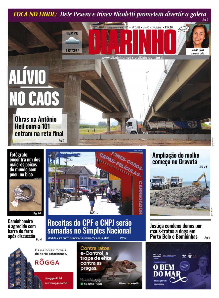 Confira a capa de hoje