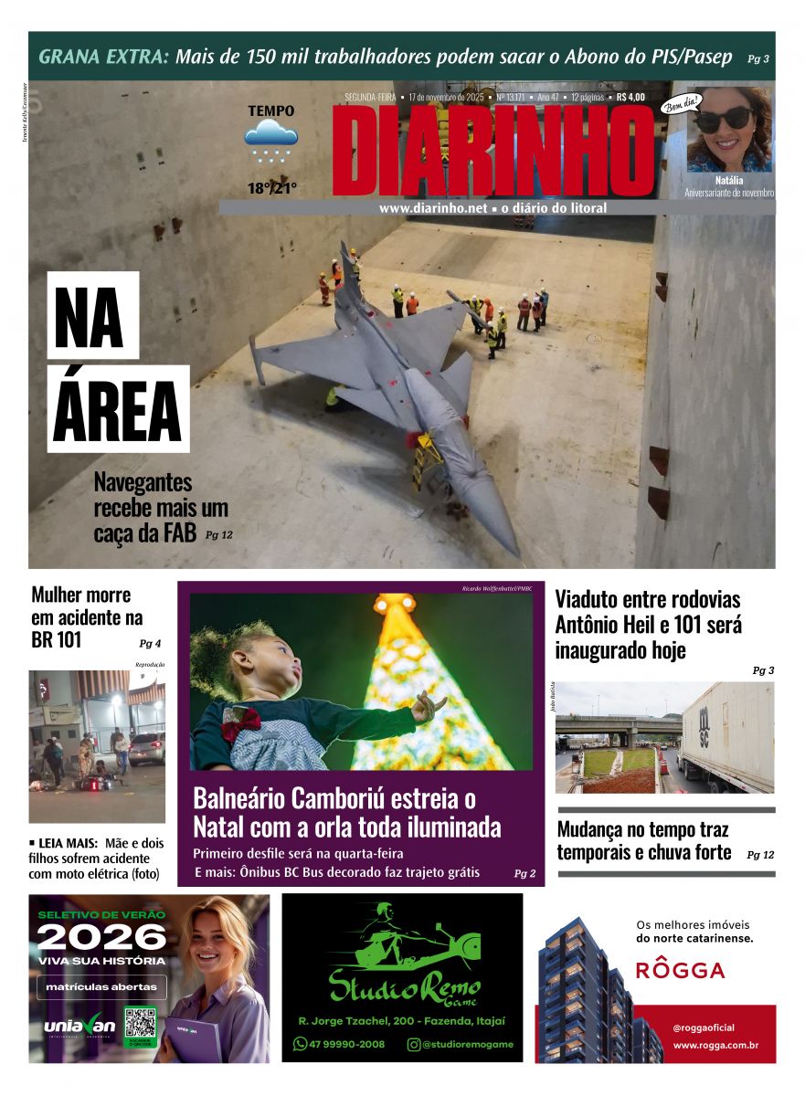 Confira a capa de hoje
