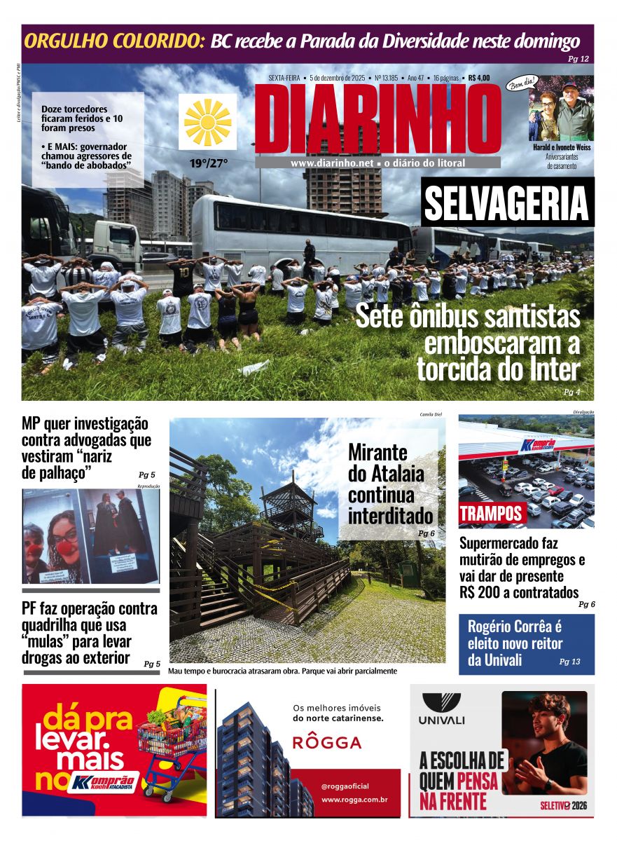 Confira a capa de hoje