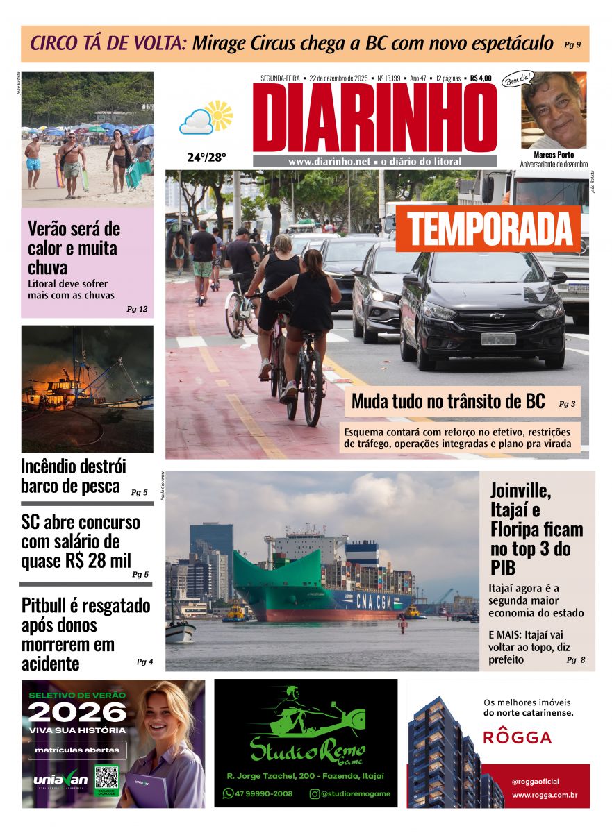 Confira a capa de hoje