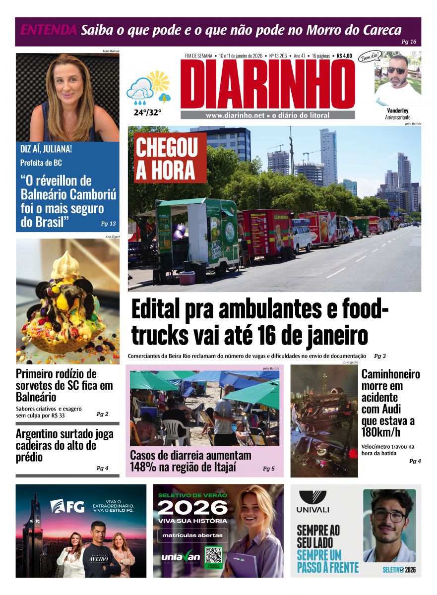 Confira a capa de hoje