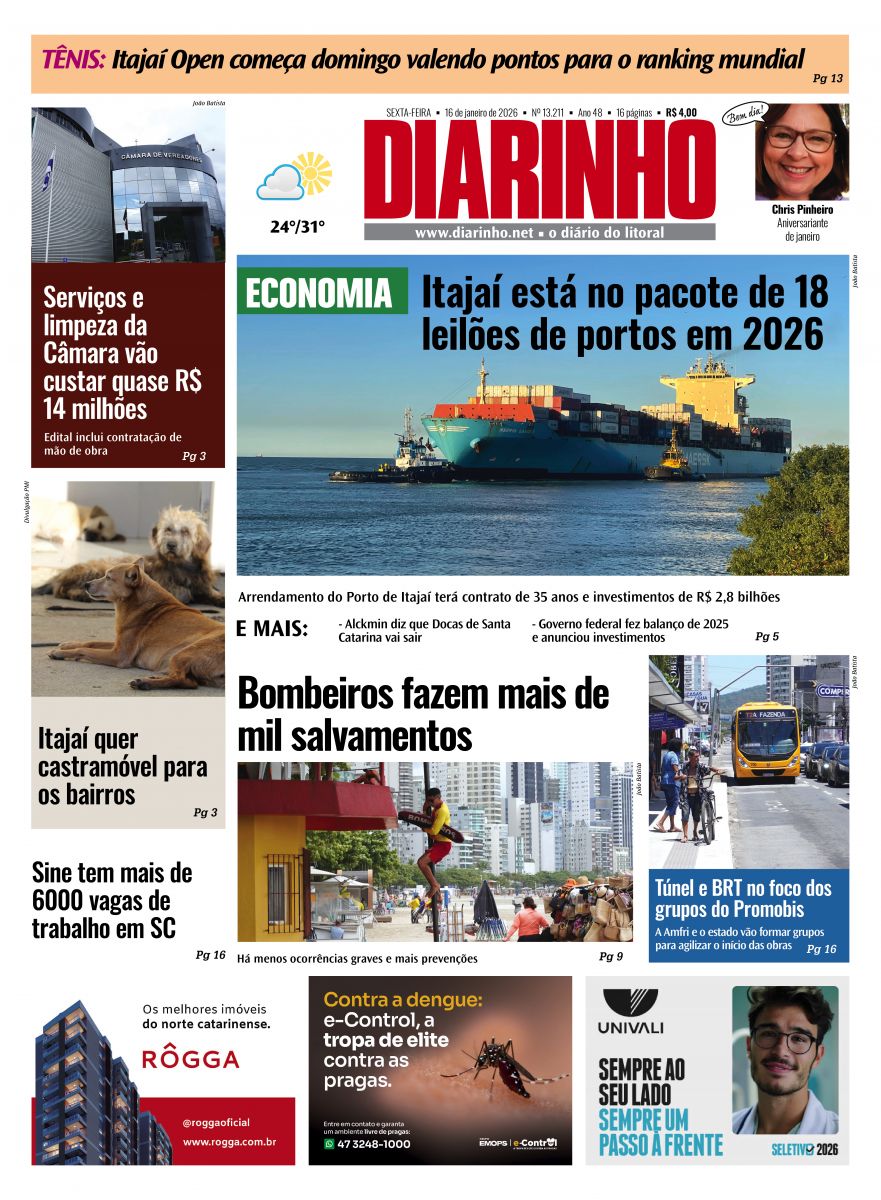 Confira a capa de hoje