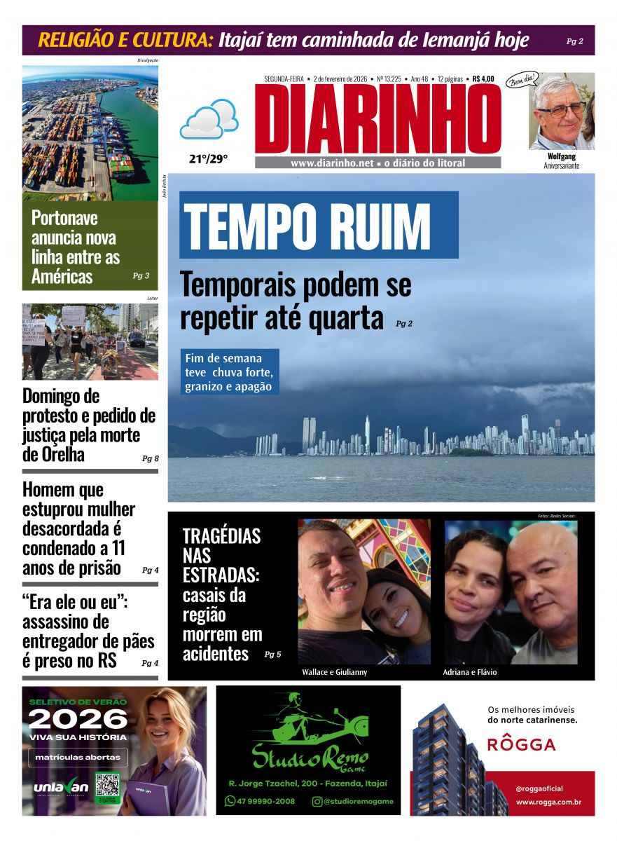 Confira a capa de hoje
