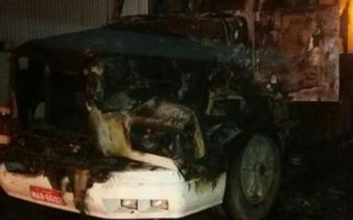 Bandidos mandaram motora descer e tacaram fogo