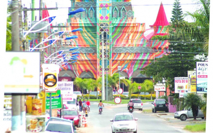 Pousadas, hotéis e restaurantes surgiram em função do parque