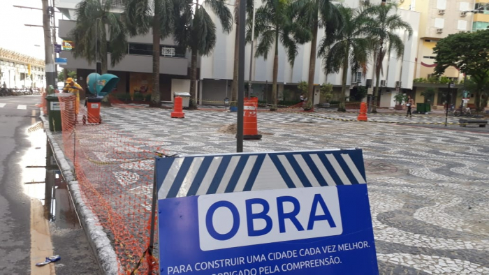 Secretaria de Obras pretende terminar as obras em 120 dias. (Foto: secretaria de Obras de Balneário Camboriú)