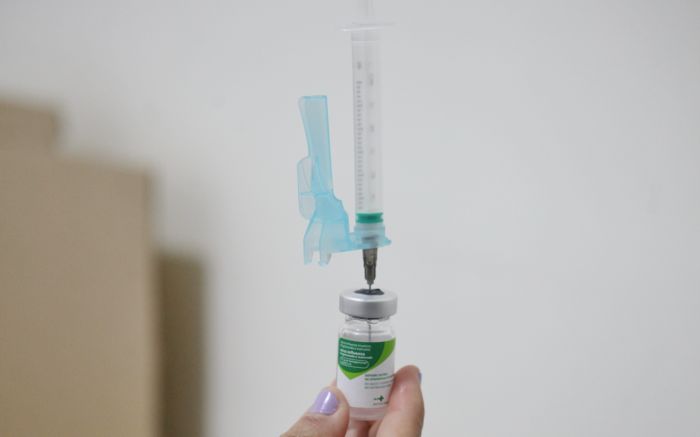 Imunização está disponível nos postinhos de saúde. Foto: Marcos Porto/Prefeitura de Itajaí