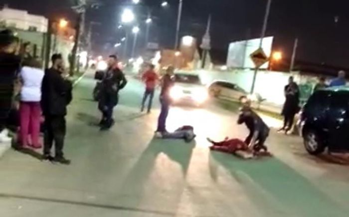 Vítimas passam bem, explicam os familiares
(foto: reprodução)