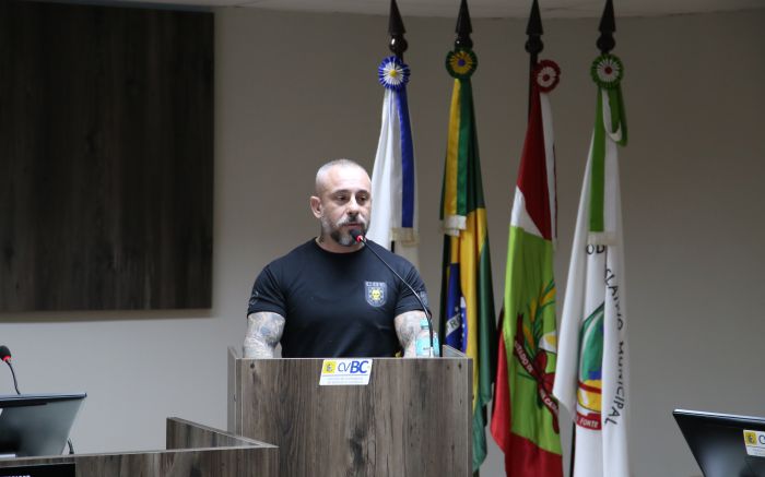 Ex-comandante relata que foi abordado pelo secretário, quando chegava ao serviço, na quarta-feira passada
(Foto: Márcio Gonçalves/Divulgação CVBC)