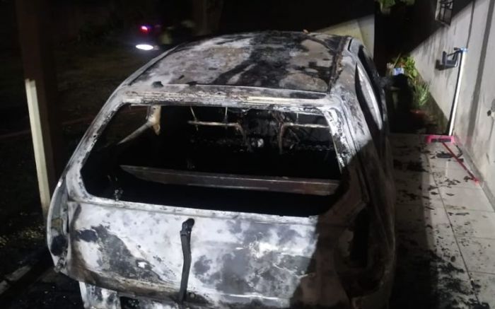 Incêndio foi na madrugada desta terça-feira (Foto: Divulgação)