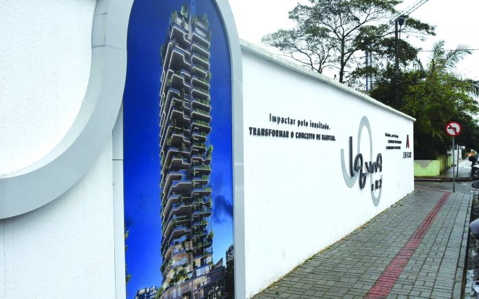 Laguna 182, da construtora Edificart, vai ser construído no bairro Fazenda, em Itajaí
(foto: João Batista)
