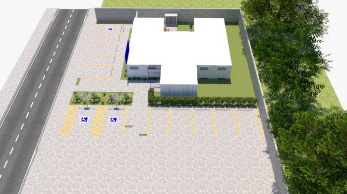 A previsão é que o posto seja entregue ainda neste ano de 2021 Foto: Divulgação