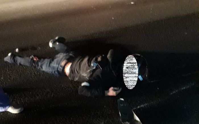 Motociclista não resistiu aos ferimentos e morreu no local (Foto: leitor)