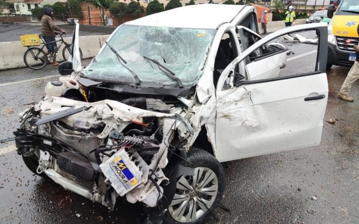 Motorista de Gol teve apenas ferimentos leves (Foto: Divulgação)