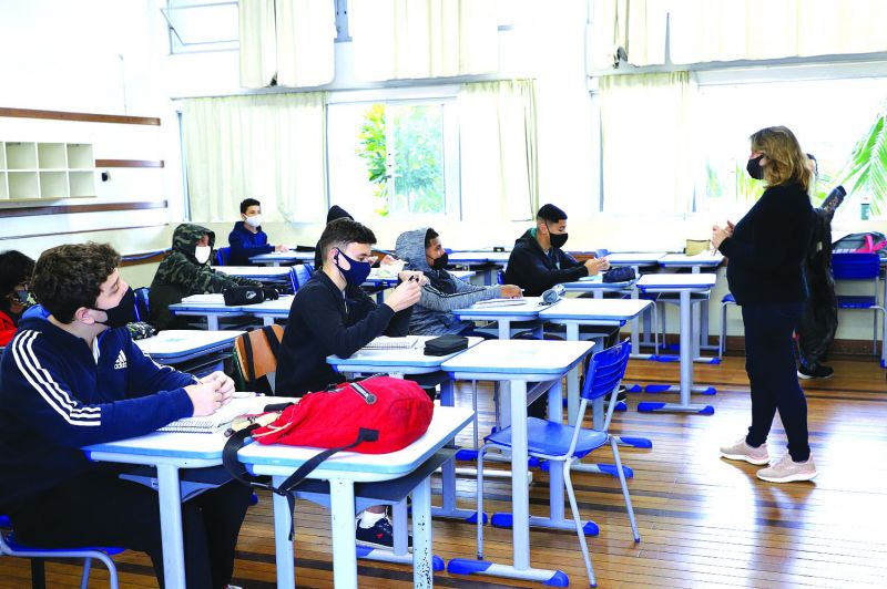 Medidas buscam preparar escolas pra retomada do ensino 100% presencial  (foto: divulgação)