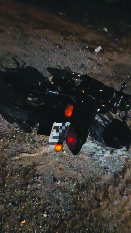 Moto usada por atirador ja foi apreendida
