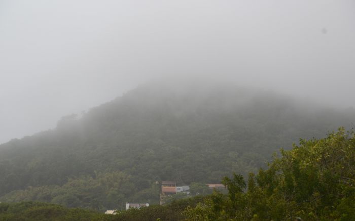 Nevoeiro foi provocado por excesso de umidade 
(Foto: Da redação)