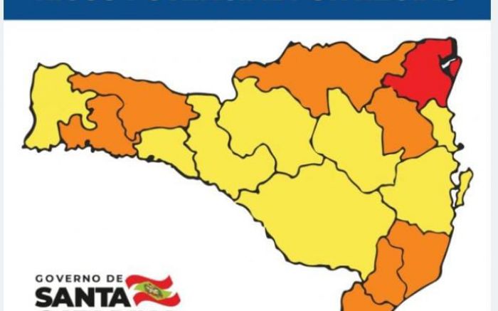 Região da Amfri está em risco potencial alto pra covid