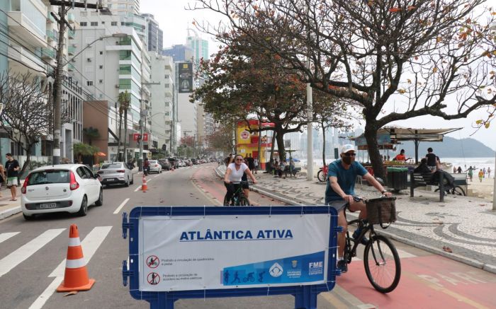 O evento Atlântica Ativa ocorre em todos os domingos até o dia 31 de outubro
Foto: Divulgação