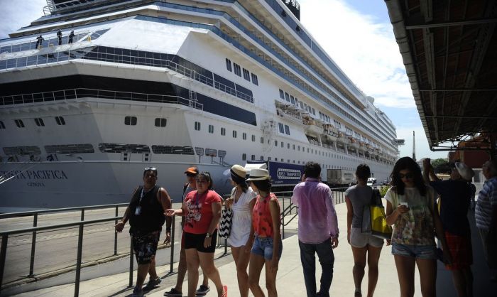 Para a temporada de cruzeiros 2021/2022, que vai de novembro até abril do próximo ano, estão previstos sete navios Foto: Agência Brasil/ Divulgação