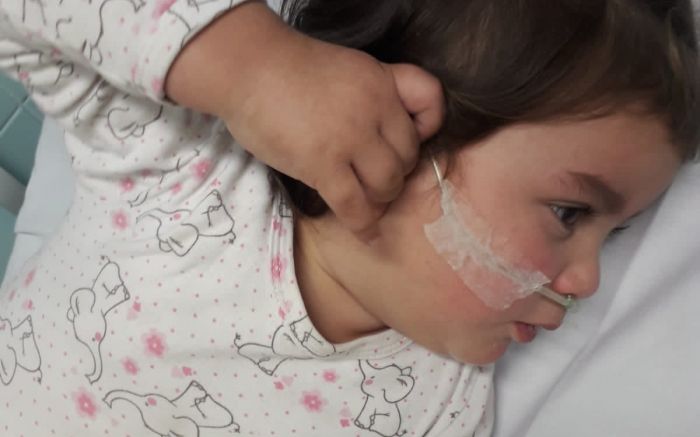 Maria Rosa tem cardiopatia congênita grave Foto: Divulgação/ Família