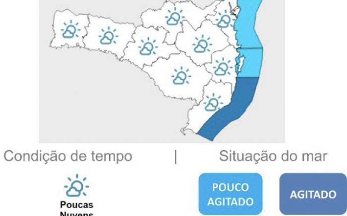 Frente fria volta para o Estado na terça-feira à noite Foto: Divulgação