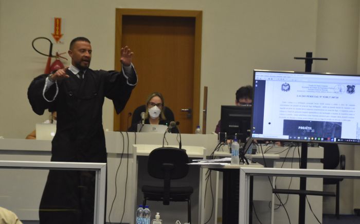 Defesa não conseguiu inocentar Leandro e Celso pela morte de Sérgio
(Foto: Franciele Marcon)
