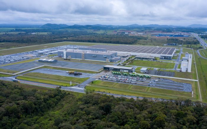 Modelo inédito da marca terá lançamento mundial pela planta catarinense
(foto: divulgação)