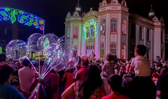 Atração de Natal ressurge presencialmente após apresentações on-line em 2020 por causa da pandemia. Fotos: Marcos Porto.