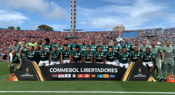 Com o título, o Palmeiras se igualou no topo dos brasileiros campeões da Libertadores ao lado de São Paulo, Santos e Grêmio Foto: Reprodução