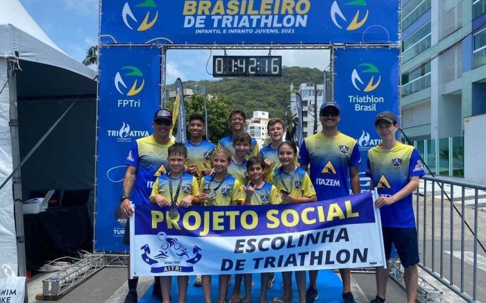 Atletas de Itajaí têm entre 10 a 13 anos Foto: Divulgação